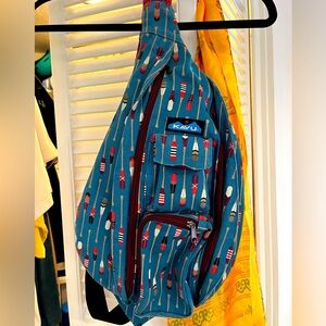 Rare paddle print Kavu bag